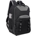 Oxford Cloth Multifunctional Tool Backpack, Heavy-Duty Tool Bag with Multiple Pockets for Electricians & Technicians