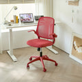 Ergonomic Red Office Chair , Home Office, Mesh Back, Integrated Molded Foam, Comfortable Sitting,Lifting Multifunctional Chair